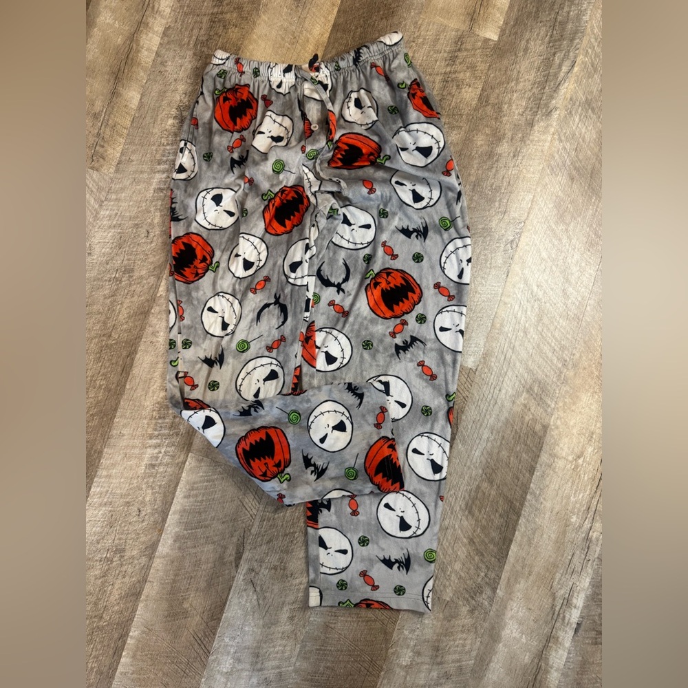 DISNEY Halloween theme brushed fabric, soft, cozy lounge pants, LARGE